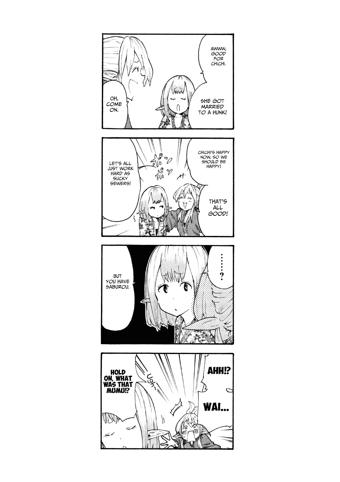 Mazumeshi Elf to Yuboku gurashi Chapter 4 13